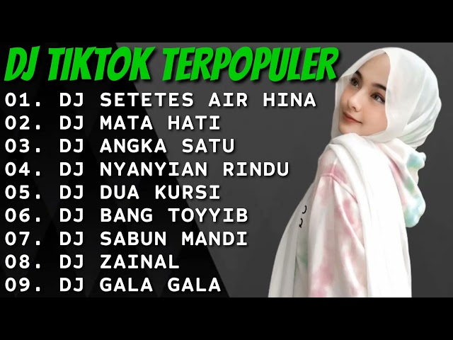 DJ TIKTOK VIRAL TERBARU 💚 DJ SETETES AIR HINA || DJ MATA HATI || DJ ANGKA SATU class=