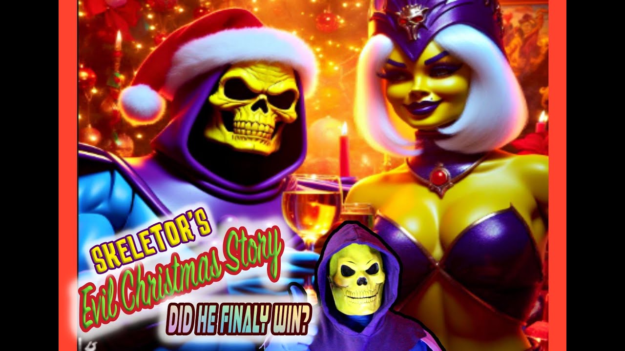 The Year Skeletor ruined Christmas, an evil X-mas Story || Plus an A.I. Christmas party