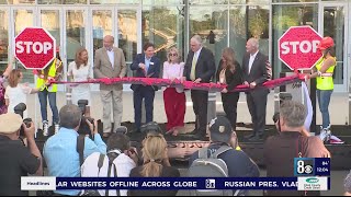 Local officials hold ribbon cutting ceremony to mark return of conventions at LVCC's new West Hall