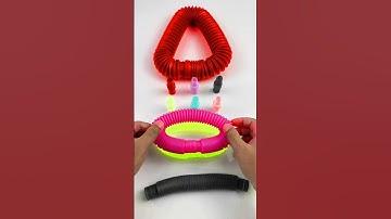 Robot pop tube ASMR colors satisfying #asmrsounds #satisfyingvideos #relaxing #shorts #asmreating