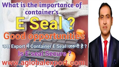 E Seal container | Container