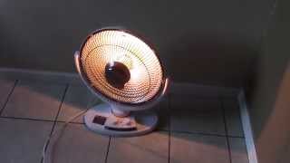 Harbor Freight 400/900 Watt Oscillating Parabolic Heater Review