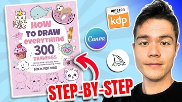 How to Create “How To Draw” Books to Sell on Amazon KDP Using AI and Canva