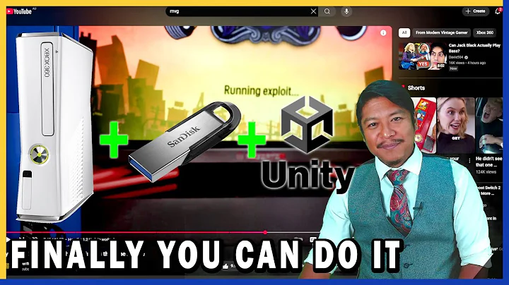 New Xbox 360 hack changes everything... you can make games using Unity