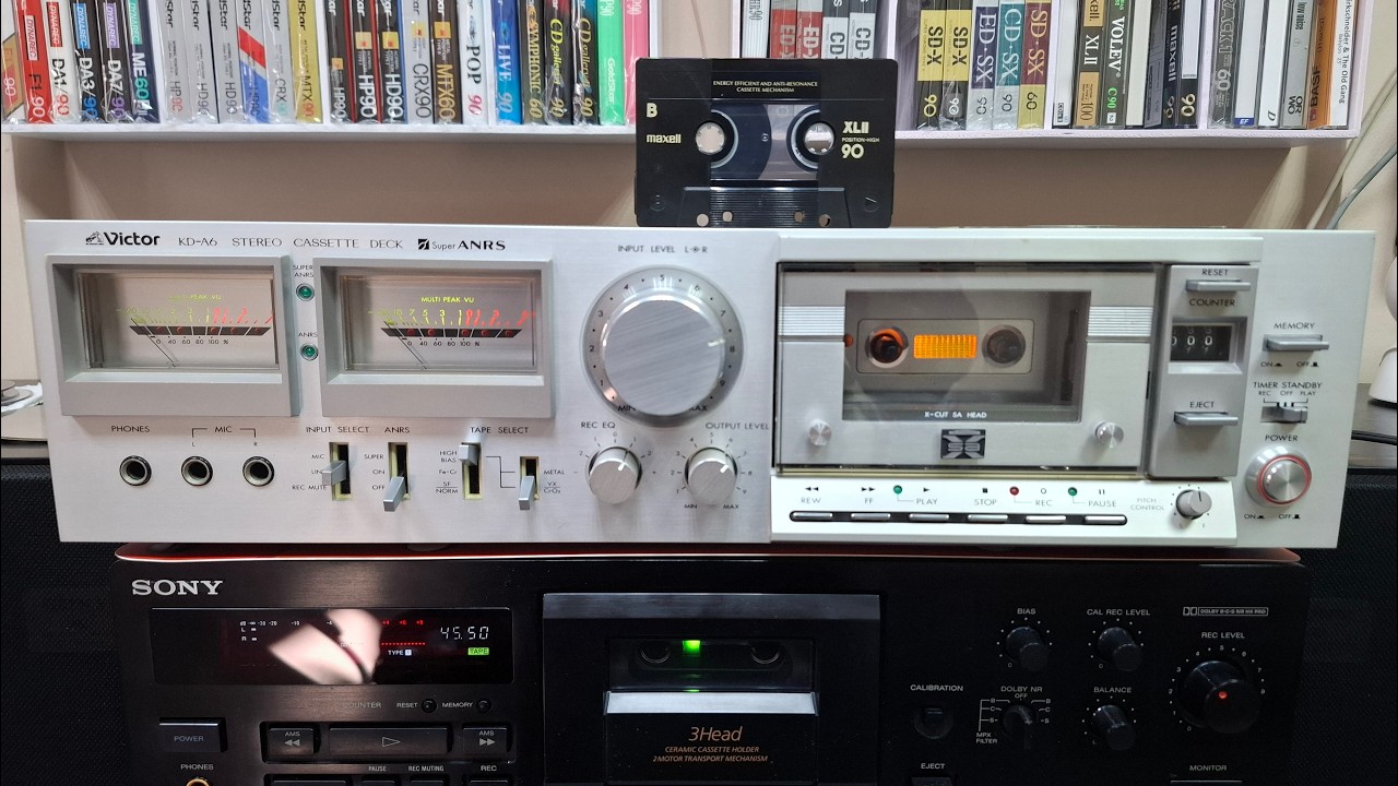 Victor KD-A6 Cassette Deck Review - YouTube