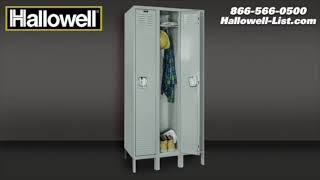 Hallowell Premium Single Tier Steel Lockers