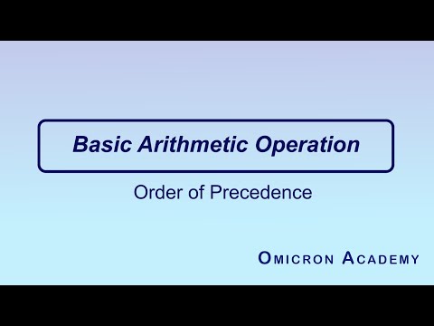 BODMAS | Order of Precedence | Omicron Academy