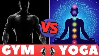 GYM vs YOGA | Which is Best Fitness Routine | #yoga #gym #fitness #india #muscle #trending #share