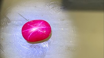 Ruby sao lục yên đỏ cách Hồng Ngọc chất lỏng kính 4,35 ct để giá giao lưu 1 viên duy nhất 20 triệu