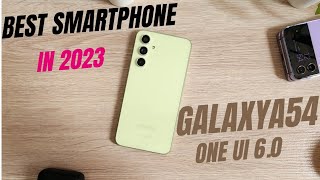 สมาร์ทโฟนขายดี ปี 2023 Samsung Galaxy A54 ยังน่าใช้หรือไม่กับ One Ui 6.0