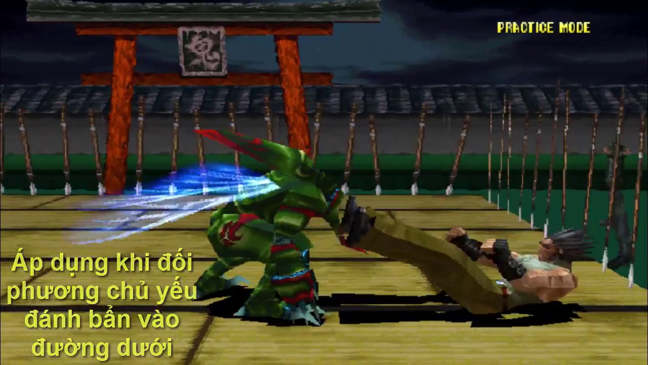 đấu trường thú mobile Bloody Roar: Tuyệt chiêu ôm (Nút tam giác) của Stun, skill khá nặng đòn