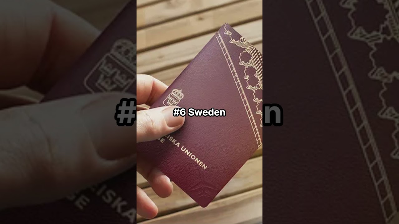 Top 10 Countries with the Most Beautiful Passports✈️ 