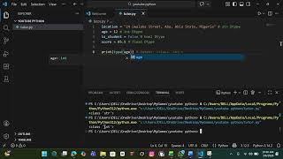 Python Operators And Variables