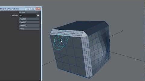 LightWave plugin - Free Rotation (32) (X)