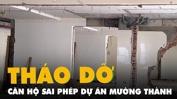 Bên trong 70 căn hộ sai phép dự án Mường Thanh Đà Nẵng đang được tháo dỡ