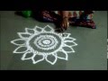 Easy rangoli by kshama how to draw free hand rangoli small rangoli designs rangoli at the door