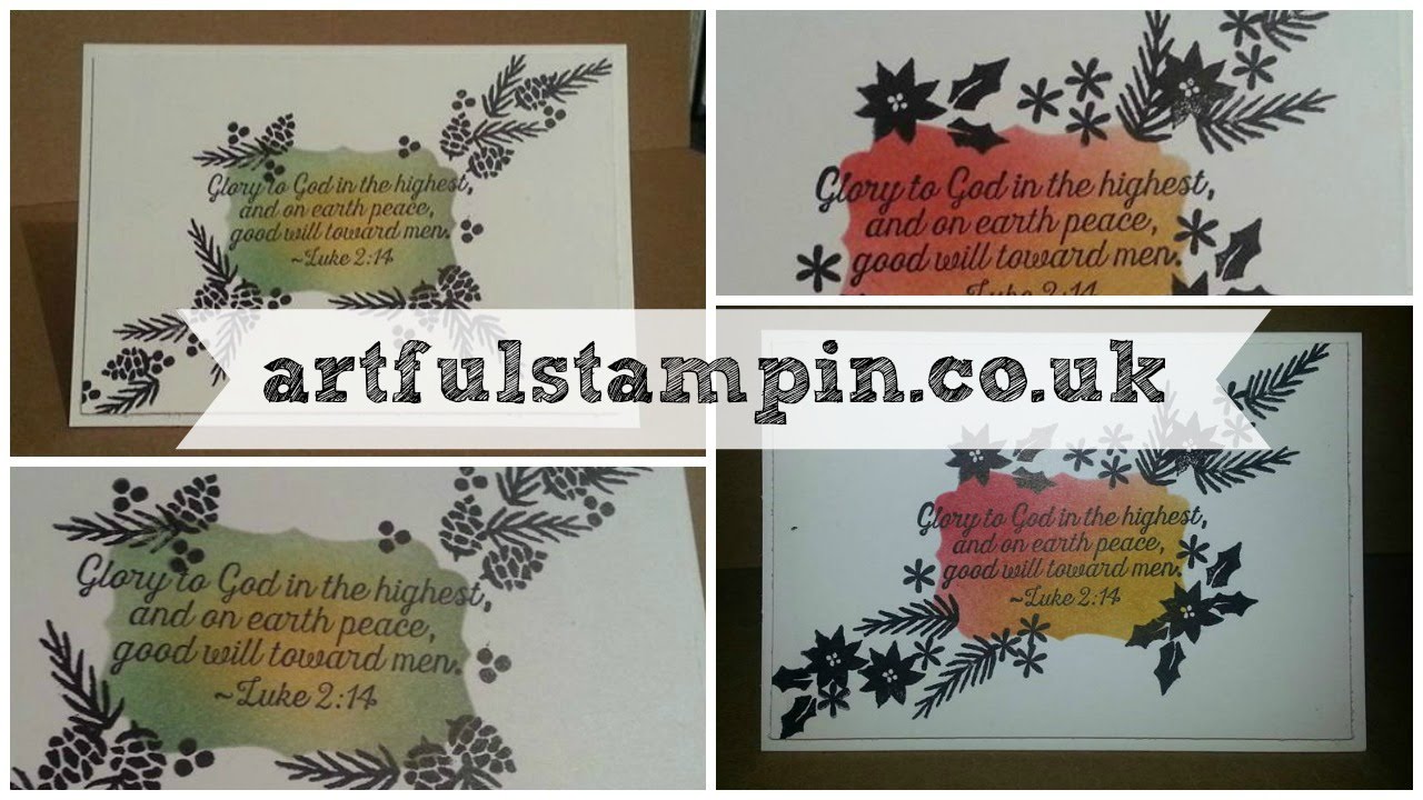 {Artful Stampin Monday ramble} Stampin' Up! Merry Berry stamps stamping ground ky