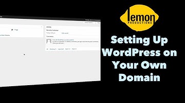 How to Setup a Website with WordPress on A Small Orange