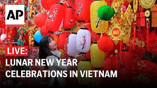 LIVE: Hanoi markets are decorated ahead of Lunar New Year in Vietnam