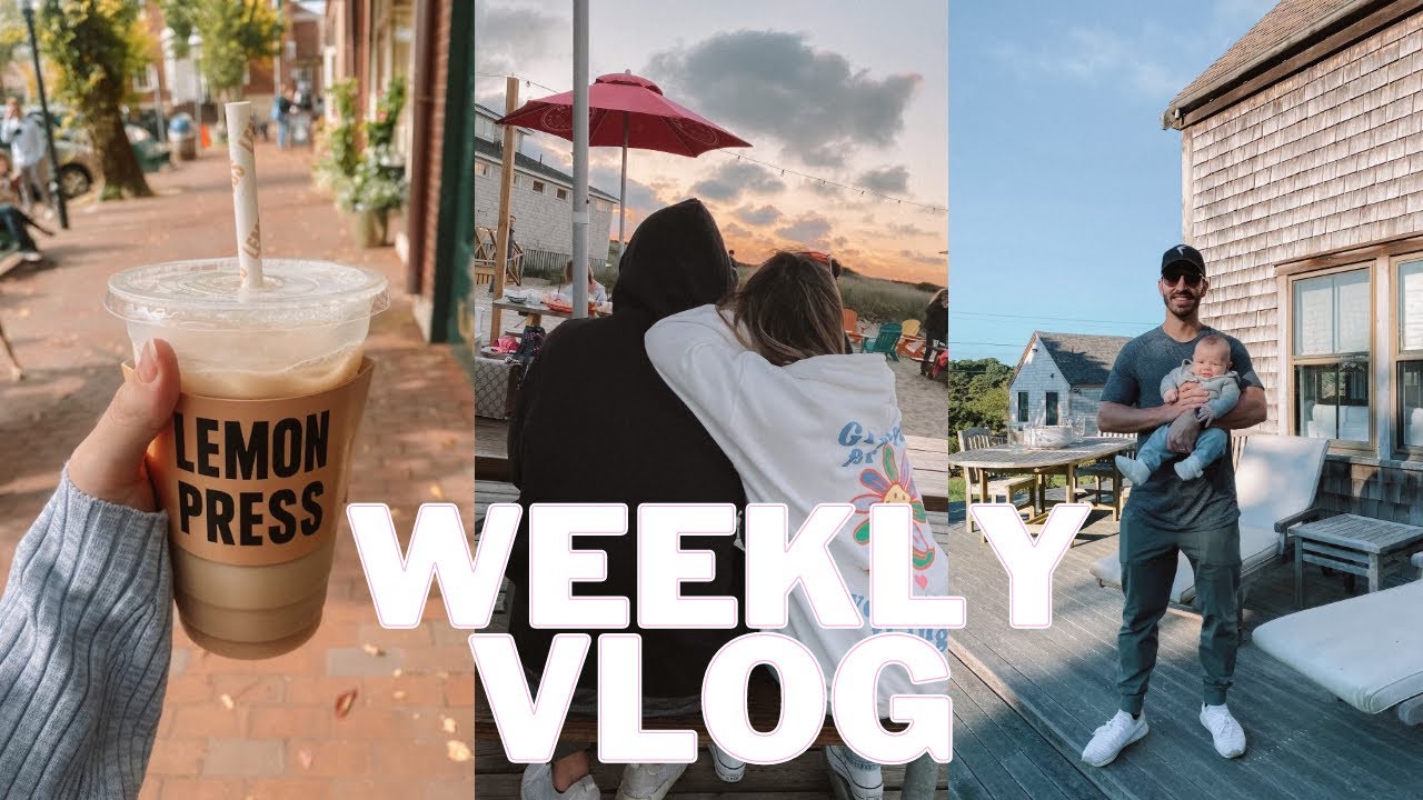 WEEKLY VLOG Nantucket, how to get rid of water retention postpartum