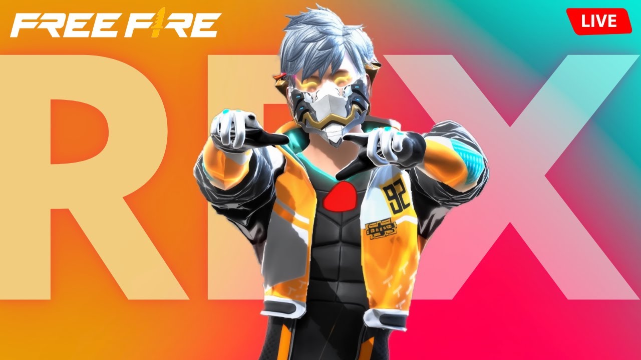 Rex back to mobile 😎 Free Fire LIVE ❤️