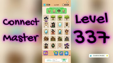 Connect Master Match Puzzle Game Walkthrough 🔗🧩 | Level 337 | SolutionGuruji
