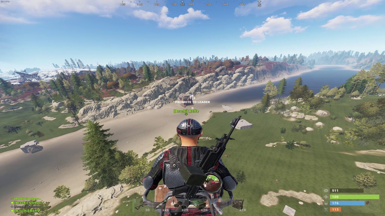 Rust Satchel trickshot YouTube