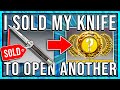 SELLING MY KNIFE TO OPEN ANOTHER (CHALLENGE)