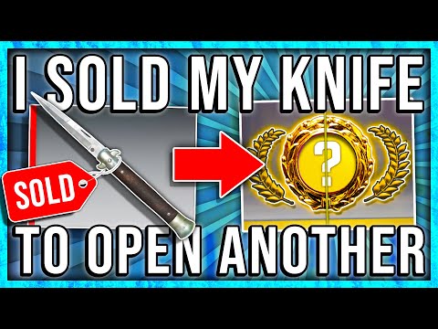 SELLING MY KNIFE TO OPEN ANOTHER (CHALLENGE)