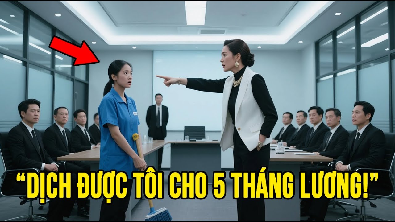 Nữ Tỷ Phú Cười Khẩy Dịch Được, Tôi Cho 5 Tháng Lương — Phản ứNg Của Cô Lao Công Khiến Bà Đứng Hình