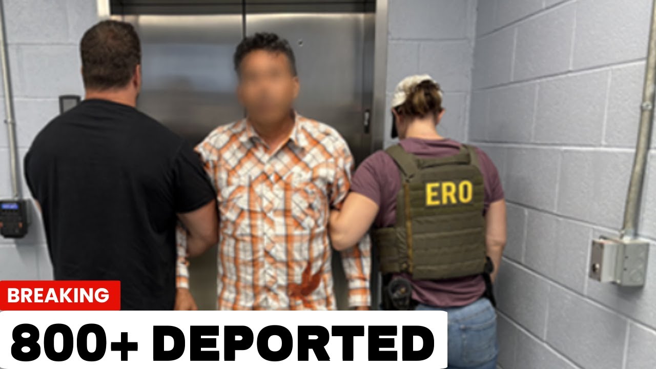 Жесткая операция ICE в Филадельфии: мигрант, обвиняемый в незаконном въезде в страну, депортирован!