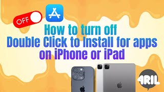 Как отключить подтверждение установки приложений двойным нажатием на iPhone или iPad screenshot 1