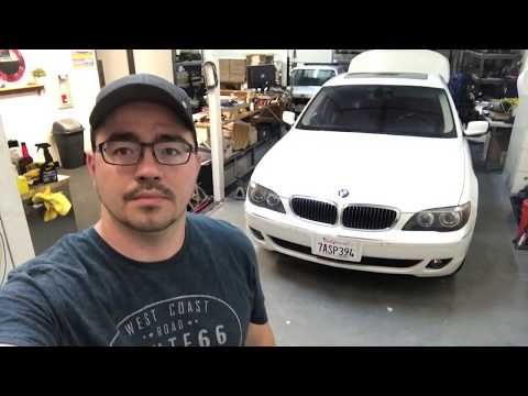 2006 BMW 750iL E65 E66 Headlight Lens Repair, Look Like New!