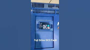 Fuji 50 HP VFD Drive OC3 Fault repair next Video mai