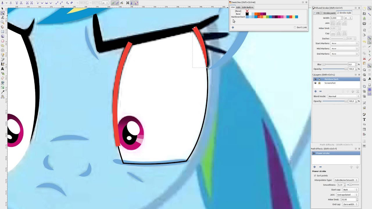 Vectoring Timelapse: Are you serious?!