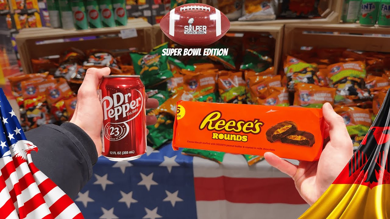Super Bowl Snacks in Germany 🇩🇪🏈 | What Germans Actually Eat