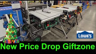 Information New Price Drop Gift Zone & Pro Sections @ Lowes News