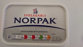 Aldi norpak vs lurpak taste test