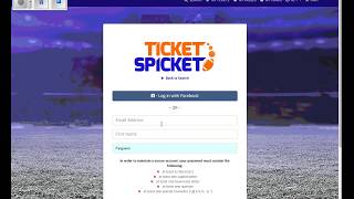 Ticket Spicket Tutorial