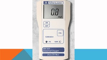 MW600 Simple to use, low cost, Dissolved Oxygen meter.wmv