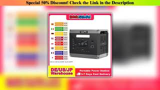 Exclusive SOLARPLAY Portable Power Station 2400W 2160WH LiFePO4 Emergency Backup High-power Power S
