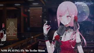 Calli sings - Fly Me To The Moon in her Jazz Karaoke Stream【Hololive EN】