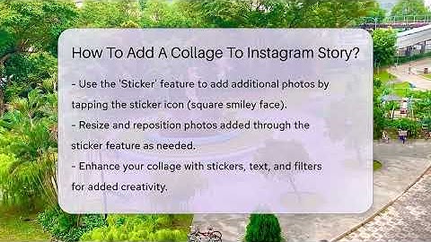 How To Add A Collage To Instagram Story? - Everyday-Networking