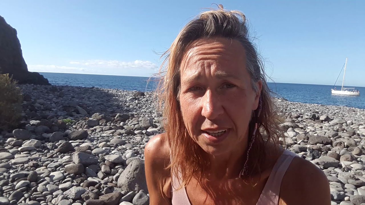 Hippie Leben in La Gomera * Playa de Santiago // Playa en Medio  Vlog,  Lara Peace