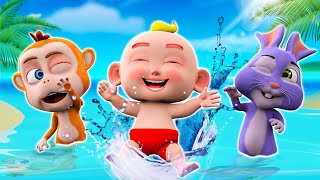 Swimming Song ‍♀⛅ | Animal Version New✨ | More Nursery Rhymes & Baby Songs