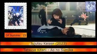 Every Anime Song by Tatsuya Kitani (2021 - 2025)
