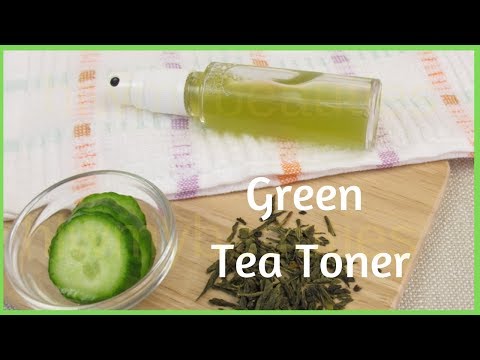 Green Tea Toner For Oily And Acne Prone