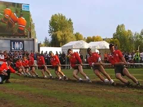 Tug of War European Championships 2011 - Mens 640 final - Second End ...