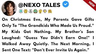 My Parents Gave Every Grandkid Gifts Except Mine—So I Cut Them Off For Good...