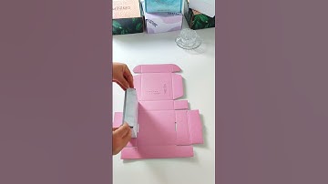 How to assemble  mailer  box